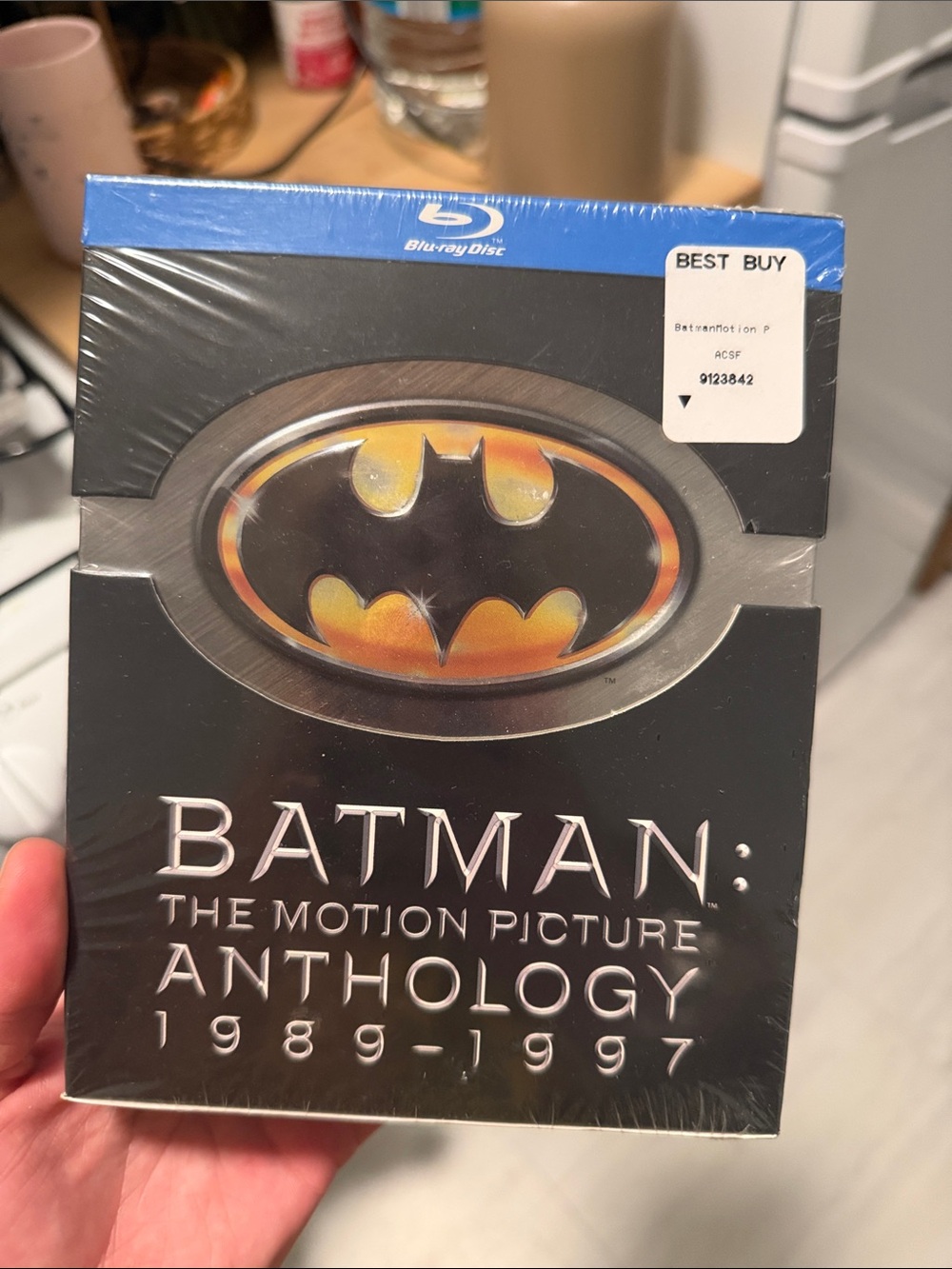 Batman Trilogy Blu-ray Box Set - Black with Multi Accent Logos